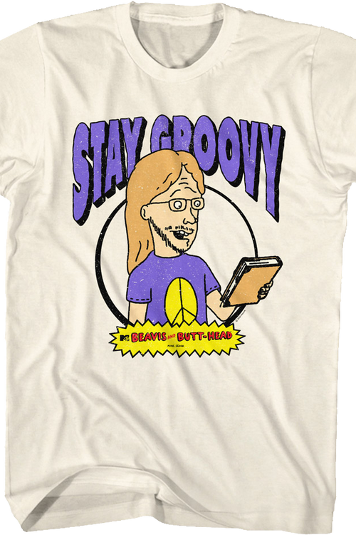 Stay Groovy Beavis And Butt-Head T-Shirt