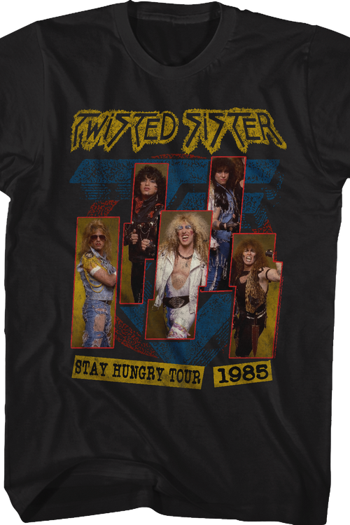 Stay Hungry Tour Twisted Sister T-Shirt