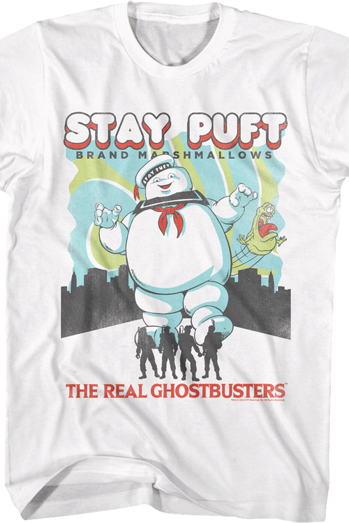 Stay Puft Brand Marshmallows Real Ghostbusters T-Shirt