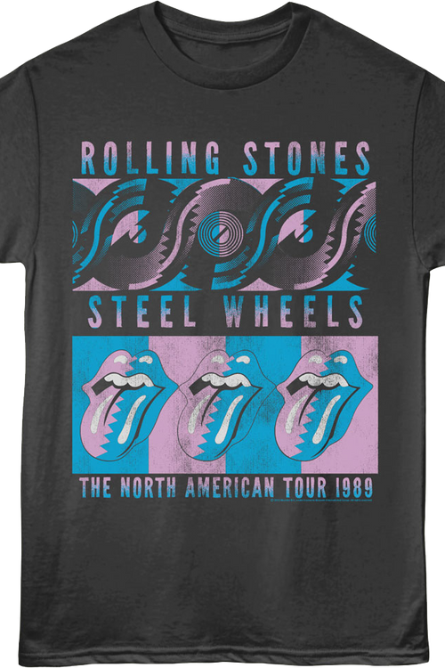 Steel Wheels North American Tour 1989 Rolling Stones T-Shirt