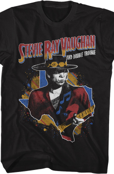 Stevie Ray Vaughan And Double Trouble T-Shirt