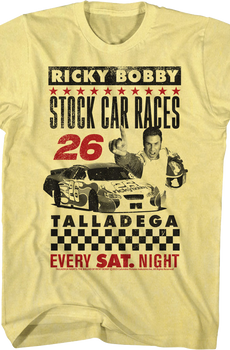 Stock Car Races Talladega Nights T-Shirt