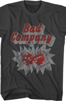 Straight Shooter 1975 Bad Company T-Shirt