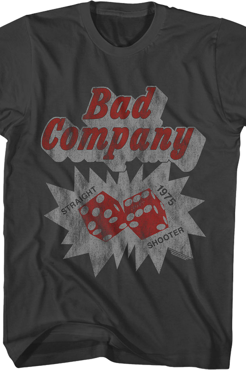 Straight Shooter 1975 Bad Company T-Shirt