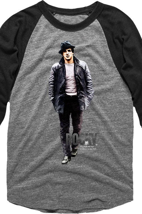 Street Clothes Rocky Raglan Baseball Shirt