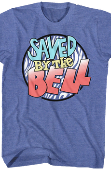 Striped Logo Saved By The Bell T-Shirt
