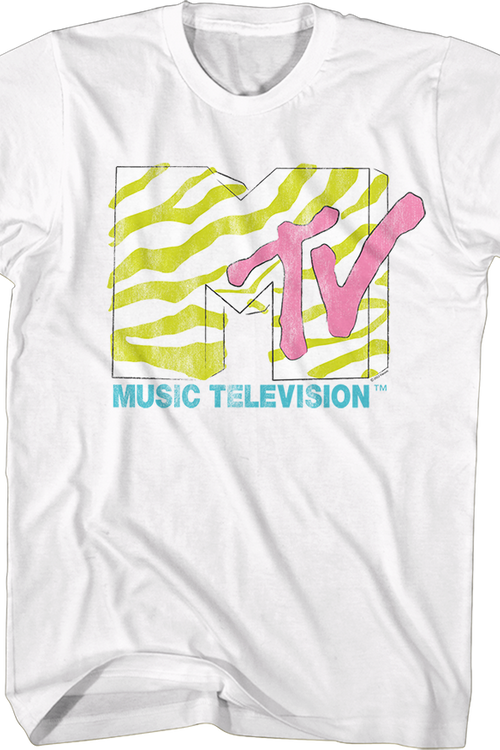 Stripes Logo MTV Shirt
