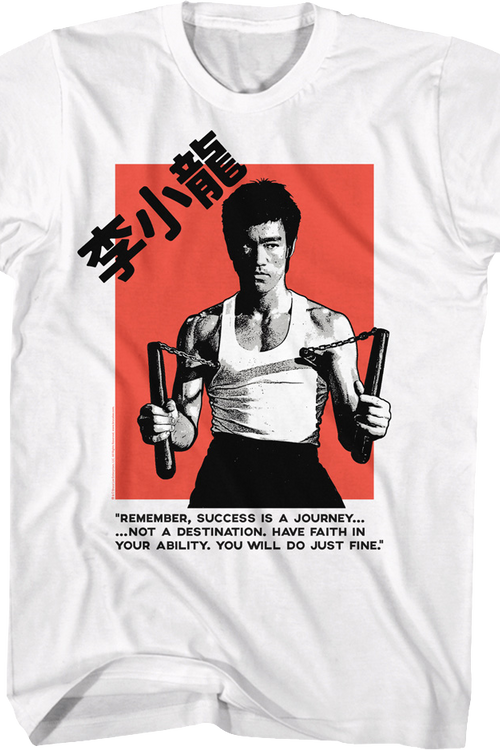 Success Is A Journey Bruce Lee T-Shirt