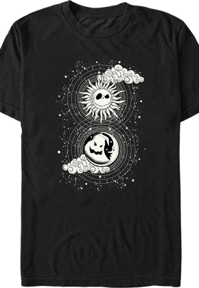 Moon & Sun Tarot Card Nightmare Before Christmas T-Shirt