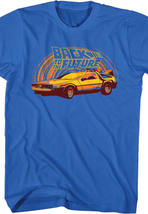 Sunrise DeLorean Back To The Future T-Shirt