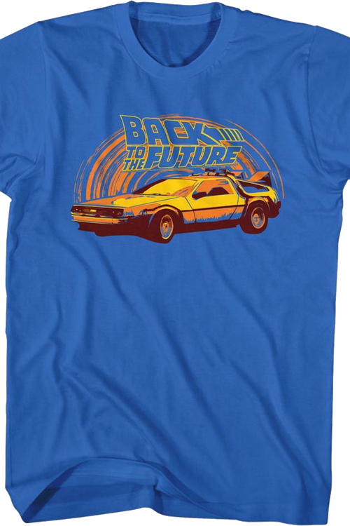 Sunrise DeLorean Back To The Future T-Shirt