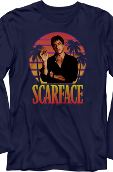 Sunset Scarface Long Sleeve Shirt