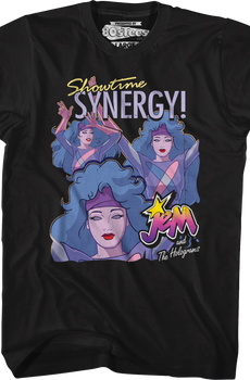 Syngergy Collage Jem And The Holograms T-Shirt