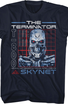 T-800 Endoskelton Terminator T-Shirt