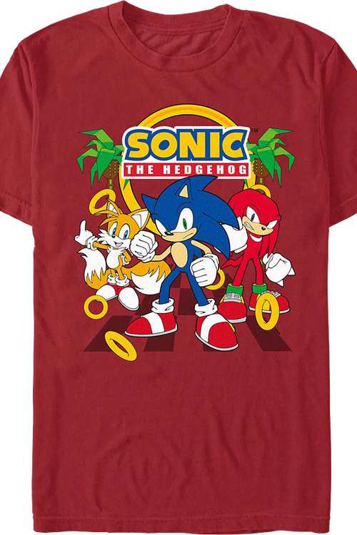 Tails, Knuckles & Sonic The Hedgehog T-Shirt