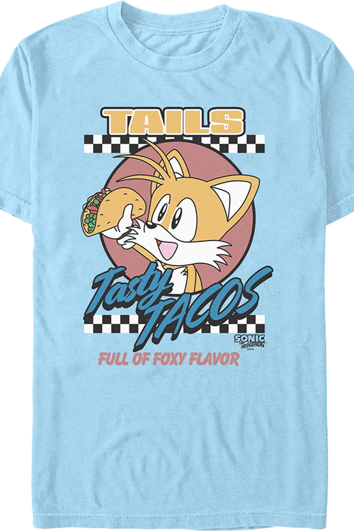 Tails Tasty Tacos Sonic The Hedgehog T-Shirt