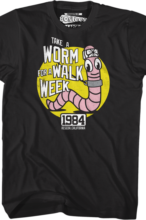 Take A Worm For A Walk Week Karate Kid T-Shirt