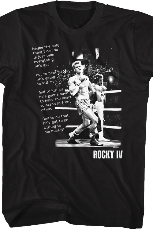 Take Everything He's Got Rocky IV T-Shirt