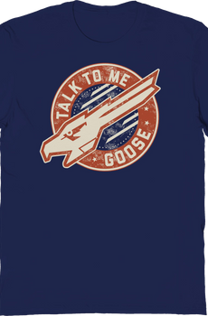 Talk To Me Goose Patch Top Gun T-Shirt