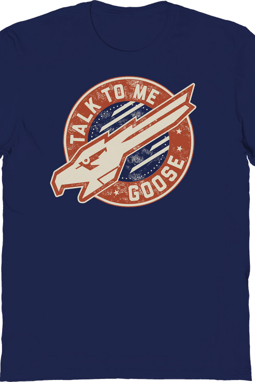 Talk To Me Goose Patch Top Gun T-Shirt