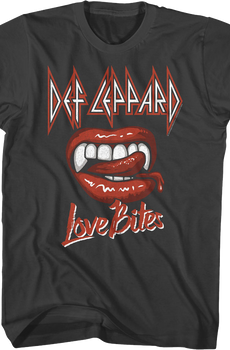 Teeth Love Bites Def Leppard T-Shirt