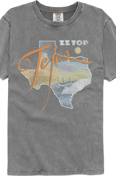 Tejas ZZ Top Comfort Colors Brand T-Shirt