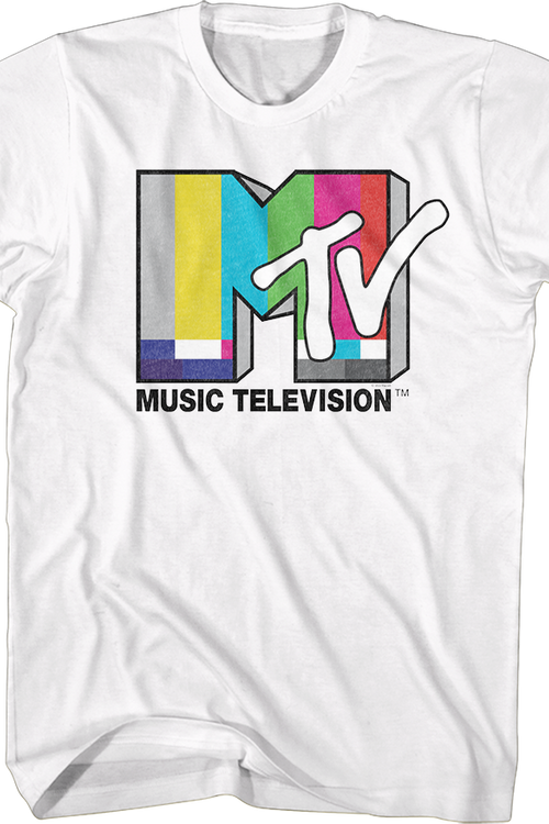 Test Pattern Logo MTV Shirt