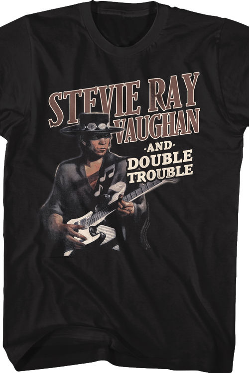 Texas Flood Stevie Ray Vaughan and Double Trouble T-Shirt