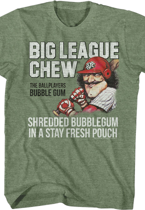 The Ballplayers Bubble Gum Big League Chew T-Shirt