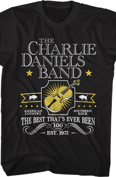 The Best That's Ever Been Charlie Daniels Band T-Shirt