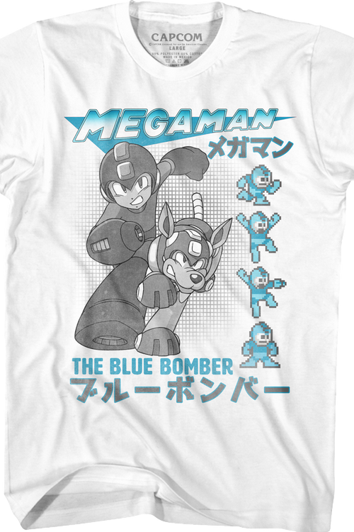 The Blue Bomber Mega Man T-Shirt