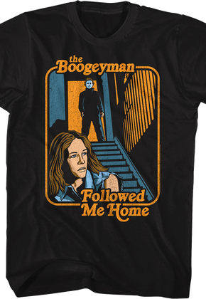 The Boogeyman Followed Me Home No Knife Halloween T-Shirt