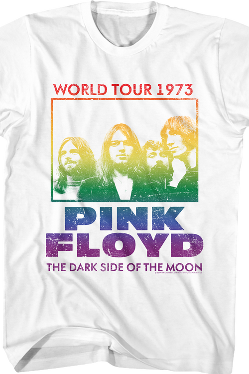 The Dark Side of the Moon World Tour Pink Floyd T-Shirt