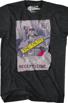 The Enemy Decepticons Poster Transformers T-Shirt