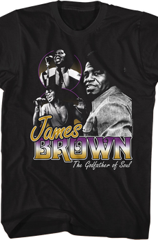 The Godfather Of Soul James Brown T-Shirt