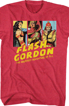 The Greatest Adventure Of All Flash Gordon T-Shirt