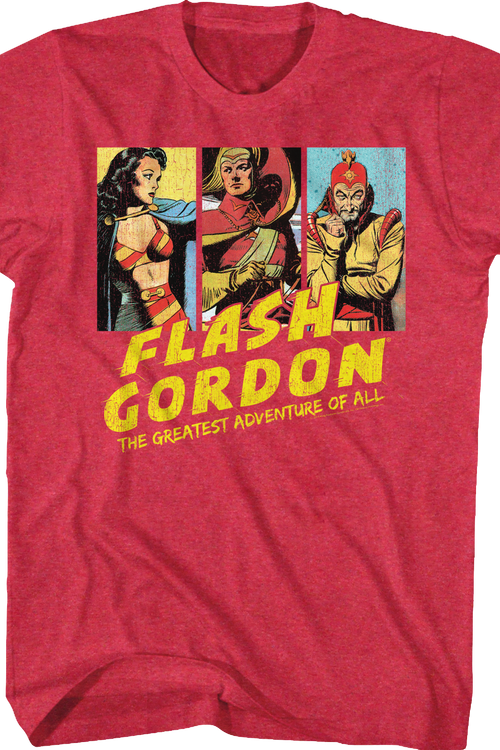 The Greatest Adventure Of All Flash Gordon T-Shirt