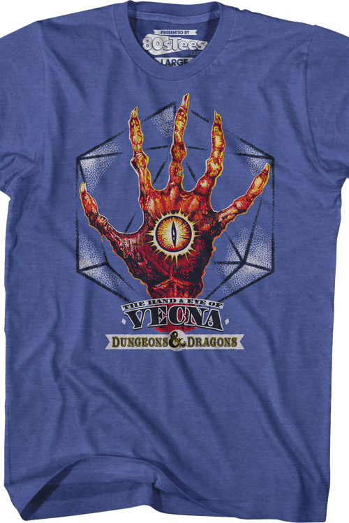 The Hand & Eye Of Vecna Dungeons & Dragons T-Shirt