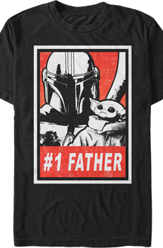 The Mandalorian #1 Father Star Wars T-Shirt