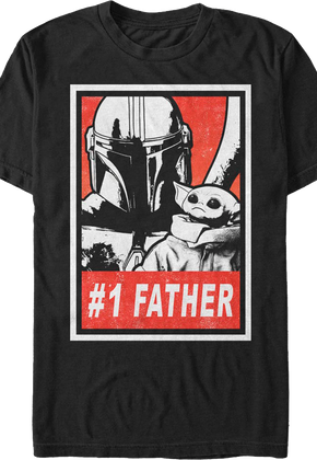 The Mandalorian #1 Father Star Wars T-Shirt