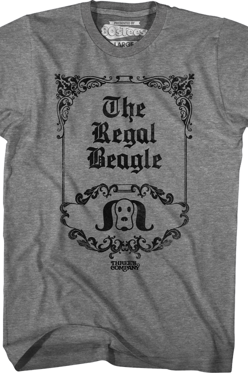 The Regal Beagle Three's Company T-Shirt