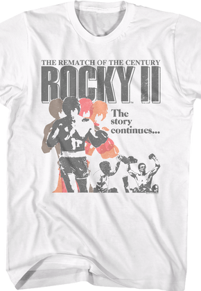 The Story Continues Rocky II T-Shirt