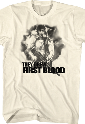 They Drew First Blood Rambo T-Shirt