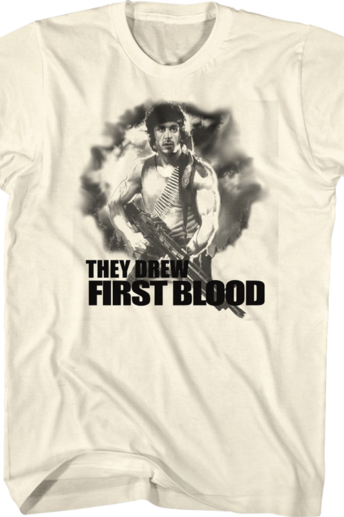 They Drew First Blood Rambo T-Shirt