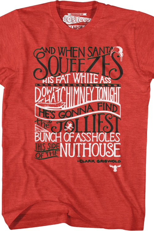 This Side Of The Nuthouse Christmas Vacation T-Shirt