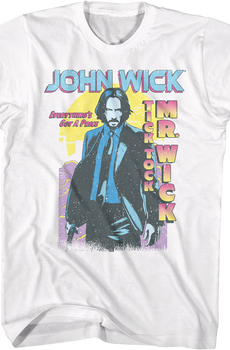 Tick Tock John Wick T-Shirt