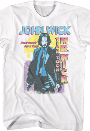 Tick Tock John Wick T-Shirt