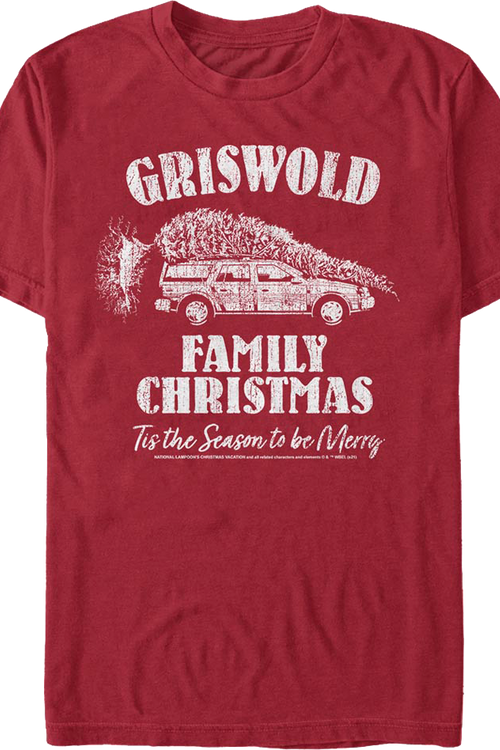 Tis The Season Griswold Family Christmas Vacation T-Shirt