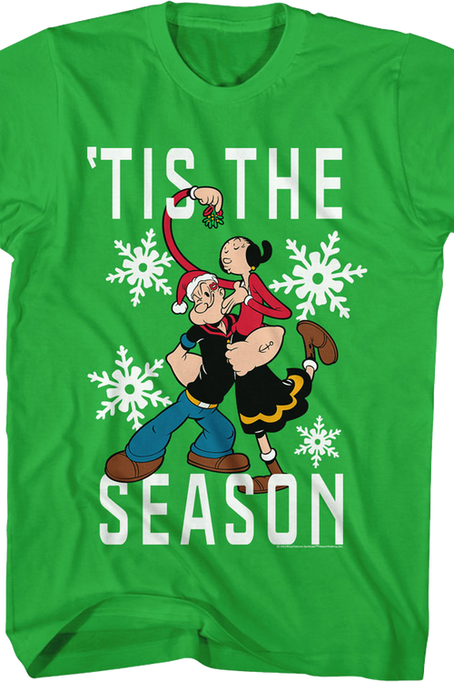 'Tis The Season Popeye T-Shirt