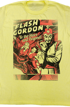 To the Stars and Beyond Flash Gordon T-Shirt